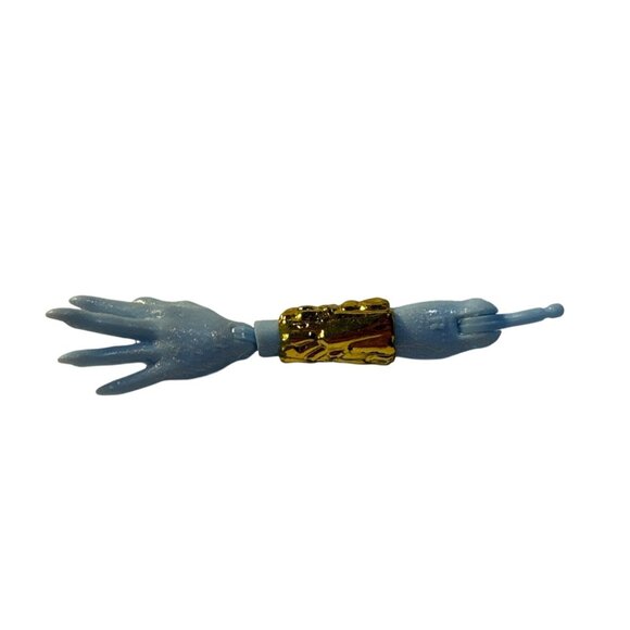 Monster High Blue Arm Hand and Gold Cuff Braclet For Abbey Bominable 13 Wishes - Picture 4 of 5